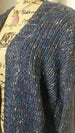 Kathy Speckled Navy Sweater Cardigan