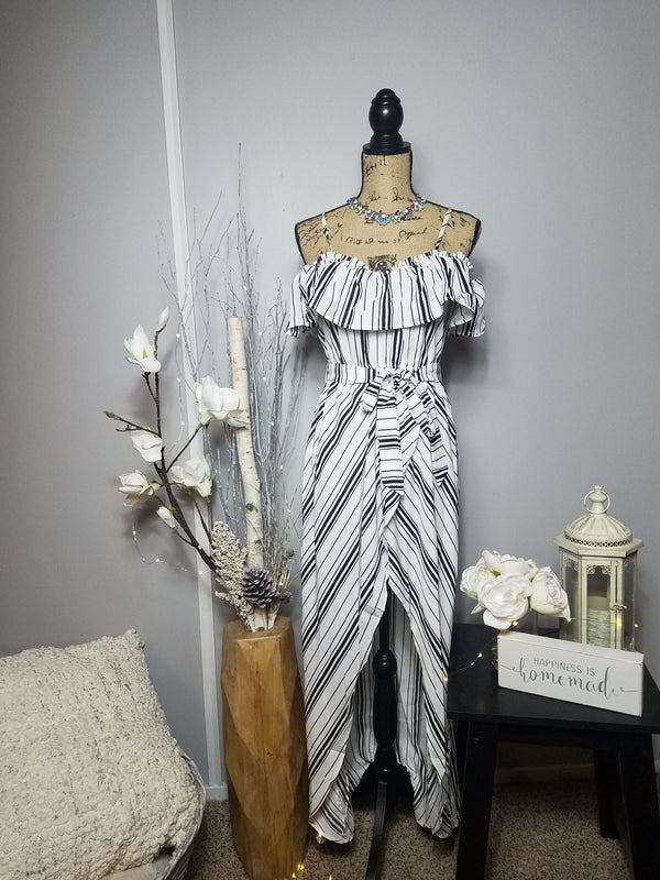 Carla Striped Maxi Dress
