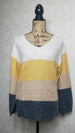 Desi Color Block Sweater